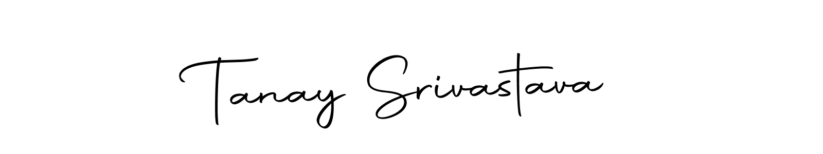 Create a beautiful signature design for name Tanay Srivastava. With this signature (Autography-DOLnW) fonts, you can make a handwritten signature for free. Tanay Srivastava signature style 10 images and pictures png