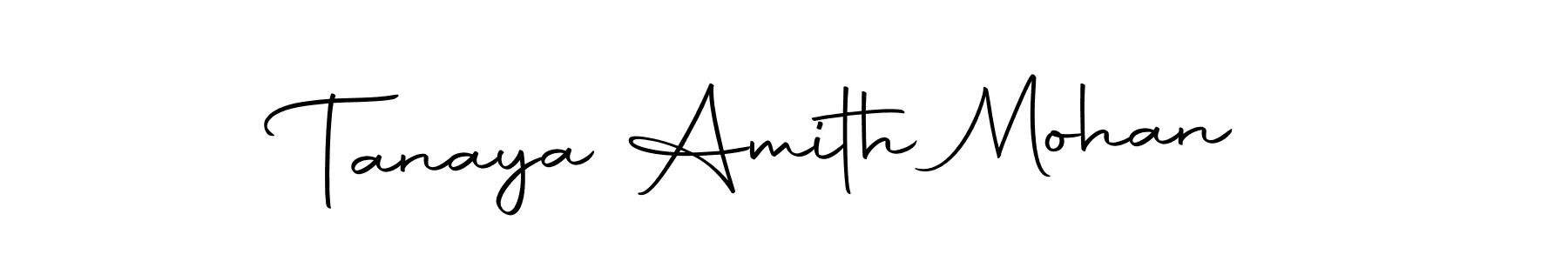 It looks lik you need a new signature style for name Tanaya Amith Mohan. Design unique handwritten (Autography-DOLnW) signature with our free signature maker in just a few clicks. Tanaya Amith Mohan signature style 10 images and pictures png