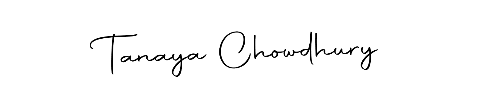 Use a signature maker to create a handwritten signature online. With this signature software, you can design (Autography-DOLnW) your own signature for name Tanaya Chowdhury. Tanaya Chowdhury signature style 10 images and pictures png