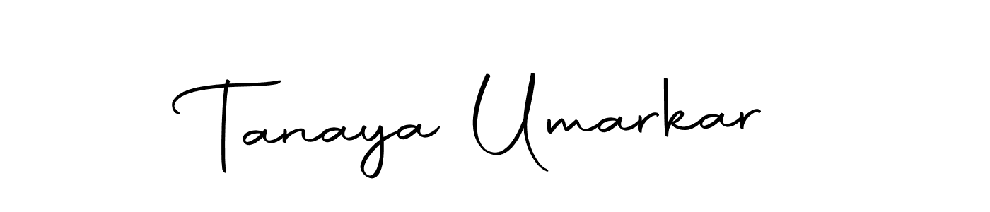 You should practise on your own different ways (Autography-DOLnW) to write your name (Tanaya Umarkar) in signature. don't let someone else do it for you. Tanaya Umarkar signature style 10 images and pictures png