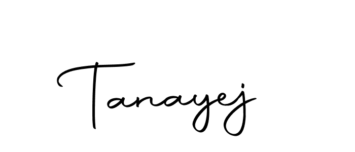 The best way (Autography-DOLnW) to make a short signature is to pick only two or three words in your name. The name Tanayej include a total of six letters. For converting this name. Tanayej signature style 10 images and pictures png