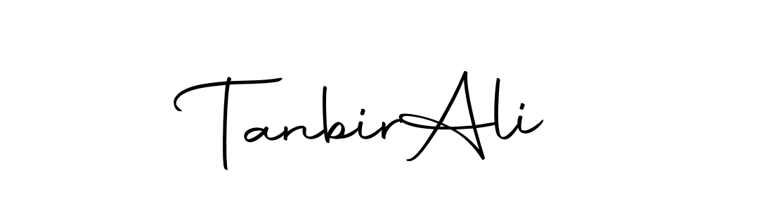 How to make Tanbir  Ali signature? Autography-DOLnW is a professional autograph style. Create handwritten signature for Tanbir  Ali name. Tanbir  Ali signature style 10 images and pictures png