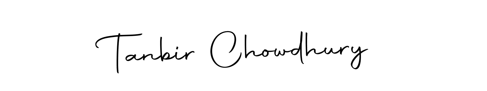 How to make Tanbir Chowdhury signature? Autography-DOLnW is a professional autograph style. Create handwritten signature for Tanbir Chowdhury name. Tanbir Chowdhury signature style 10 images and pictures png