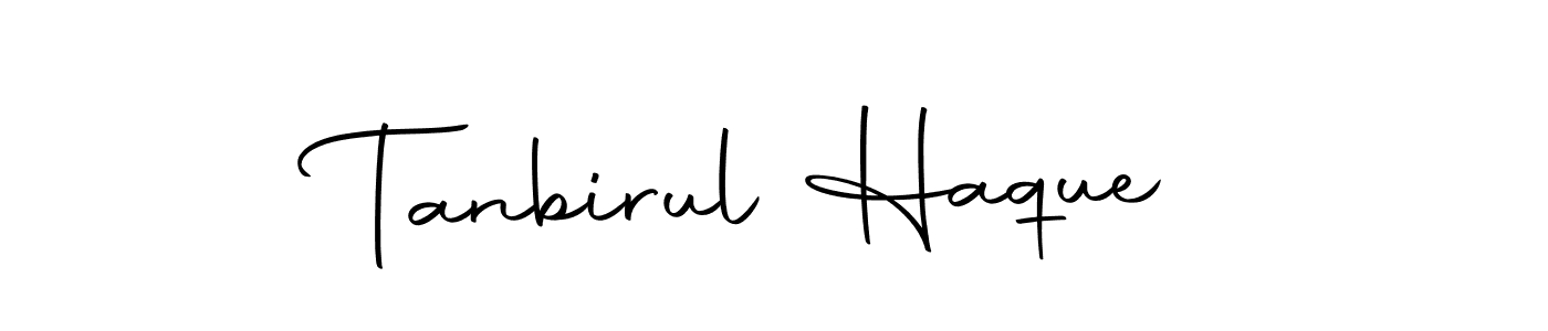 You can use this online signature creator to create a handwritten signature for the name Tanbirul Haque. This is the best online autograph maker. Tanbirul Haque signature style 10 images and pictures png
