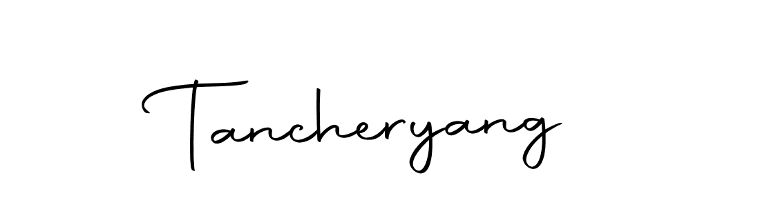 Similarly Autography-DOLnW is the best handwritten signature design. Signature creator online .You can use it as an online autograph creator for name Tancheryang. Tancheryang signature style 10 images and pictures png