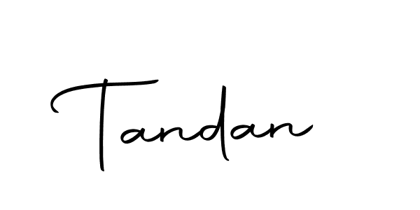 You should practise on your own different ways (Autography-DOLnW) to write your name (Tandan) in signature. don't let someone else do it for you. Tandan signature style 10 images and pictures png