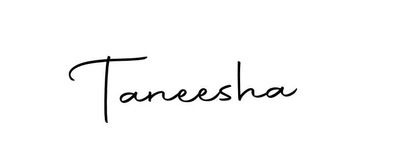 Make a beautiful signature design for name Taneesha. With this signature (Autography-DOLnW) style, you can create a handwritten signature for free. Taneesha signature style 10 images and pictures png