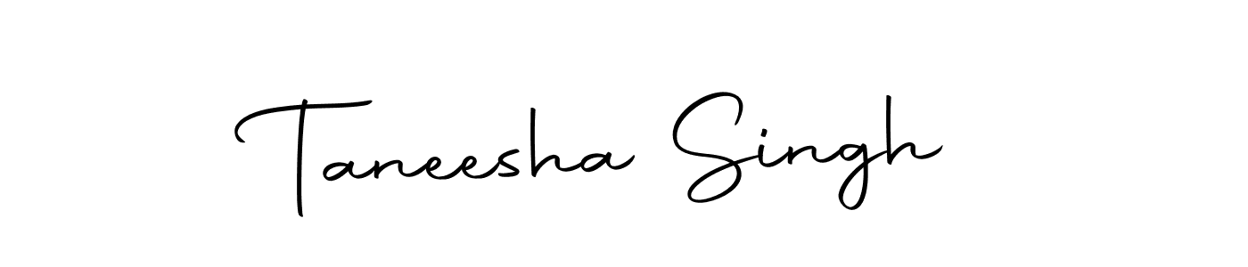 Make a beautiful signature design for name Taneesha Singh. Use this online signature maker to create a handwritten signature for free. Taneesha Singh signature style 10 images and pictures png
