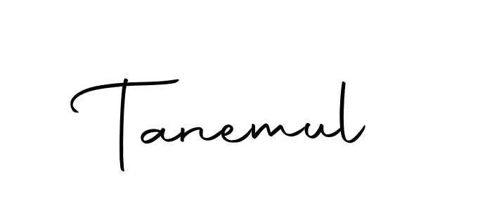 It looks lik you need a new signature style for name Tanemul. Design unique handwritten (Autography-DOLnW) signature with our free signature maker in just a few clicks. Tanemul signature style 10 images and pictures png