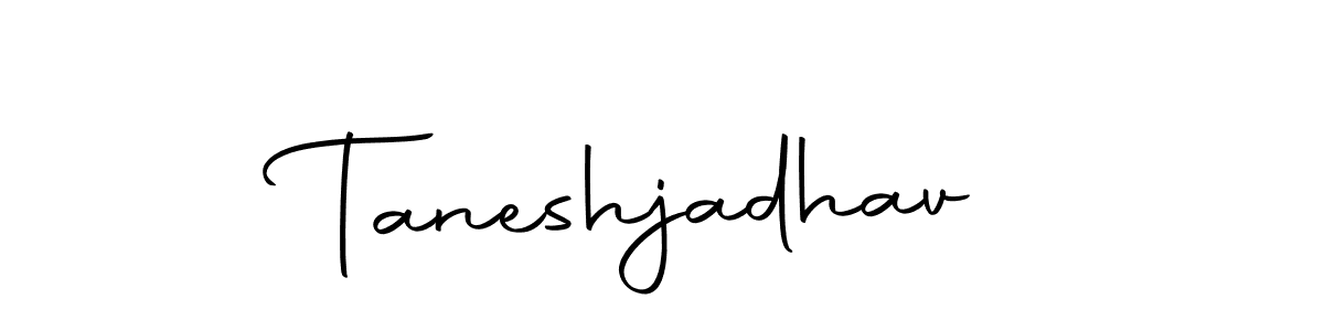 Autography-DOLnW is a professional signature style that is perfect for those who want to add a touch of class to their signature. It is also a great choice for those who want to make their signature more unique. Get Taneshjadhav name to fancy signature for free. Taneshjadhav signature style 10 images and pictures png