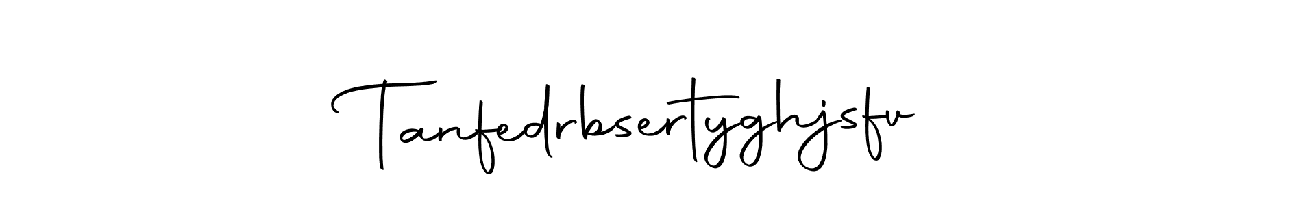 Design your own signature with our free online signature maker. With this signature software, you can create a handwritten (Autography-DOLnW) signature for name Tanfedrbsertyghjsfv. Tanfedrbsertyghjsfv signature style 10 images and pictures png