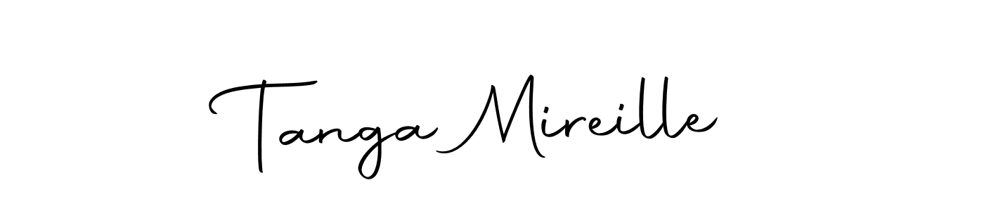 Make a beautiful signature design for name Tanga Mireille. Use this online signature maker to create a handwritten signature for free. Tanga Mireille signature style 10 images and pictures png