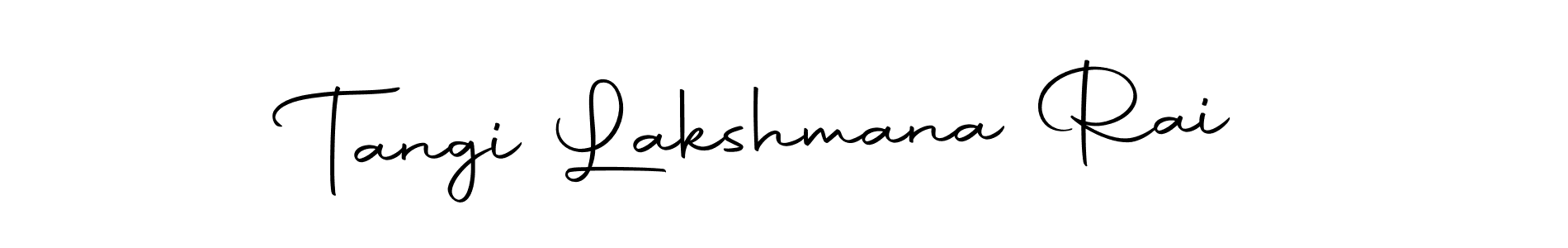 Here are the top 10 professional signature styles for the name Tangi Lakshmana Rai. These are the best autograph styles you can use for your name. Tangi Lakshmana Rai signature style 10 images and pictures png