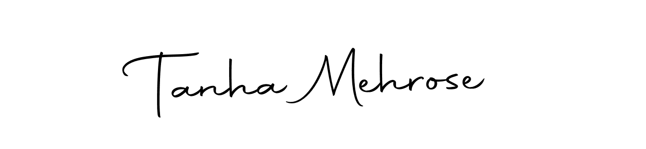 Similarly Autography-DOLnW is the best handwritten signature design. Signature creator online .You can use it as an online autograph creator for name Tanha Mehrose. Tanha Mehrose signature style 10 images and pictures png