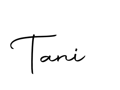 The best way (Autography-DOLnW) to make a short signature is to pick only two or three words in your name. The name Tani include a total of six letters. For converting this name. Tani signature style 10 images and pictures png