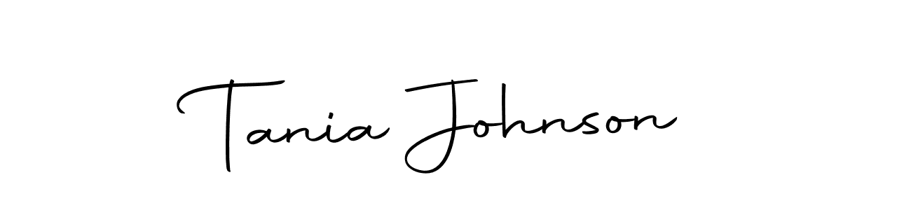 The best way (Autography-DOLnW) to make a short signature is to pick only two or three words in your name. The name Tania Johnson include a total of six letters. For converting this name. Tania Johnson signature style 10 images and pictures png