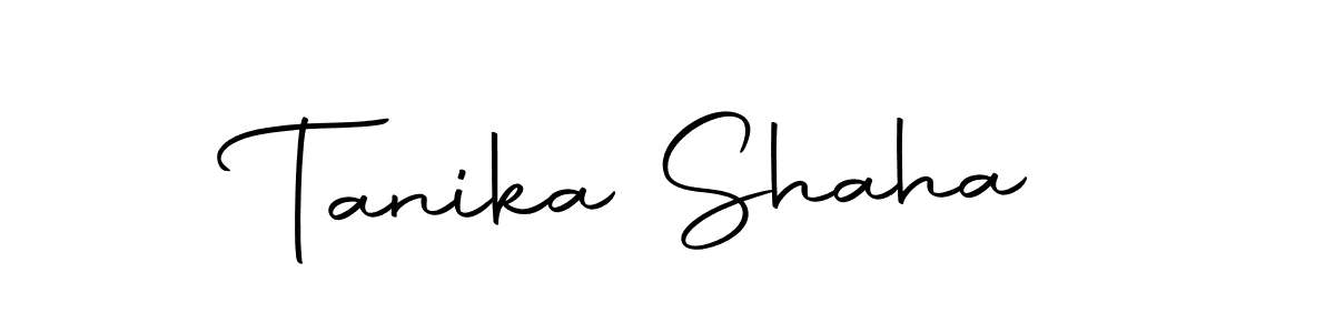 Similarly Autography-DOLnW is the best handwritten signature design. Signature creator online .You can use it as an online autograph creator for name Tanika Shaha. Tanika Shaha signature style 10 images and pictures png