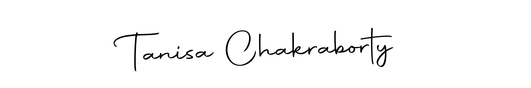 Make a short Tanisa Chakraborty signature style. Manage your documents anywhere anytime using Autography-DOLnW. Create and add eSignatures, submit forms, share and send files easily. Tanisa Chakraborty signature style 10 images and pictures png