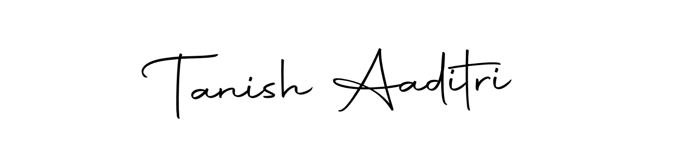 Create a beautiful signature design for name Tanish Aaditri. With this signature (Autography-DOLnW) fonts, you can make a handwritten signature for free. Tanish Aaditri signature style 10 images and pictures png