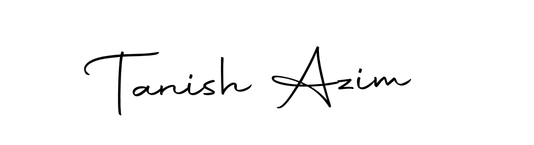 You can use this online signature creator to create a handwritten signature for the name Tanish Azim. This is the best online autograph maker. Tanish Azim signature style 10 images and pictures png
