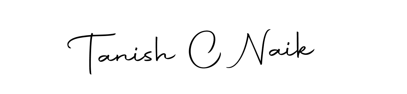 Also we have Tanish C Naik name is the best signature style. Create professional handwritten signature collection using Autography-DOLnW autograph style. Tanish C Naik signature style 10 images and pictures png