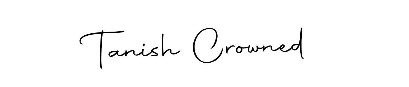 Also You can easily find your signature by using the search form. We will create Tanish Crowned name handwritten signature images for you free of cost using Autography-DOLnW sign style. Tanish Crowned signature style 10 images and pictures png
