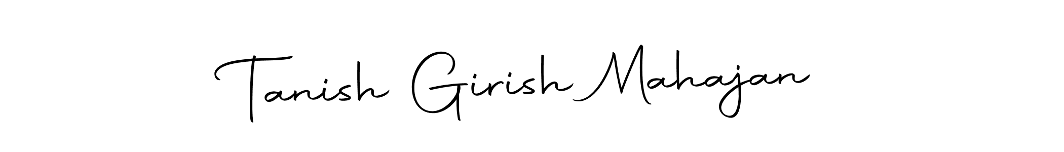 Once you've used our free online signature maker to create your best signature Autography-DOLnW style, it's time to enjoy all of the benefits that Tanish Girish Mahajan name signing documents. Tanish Girish Mahajan signature style 10 images and pictures png