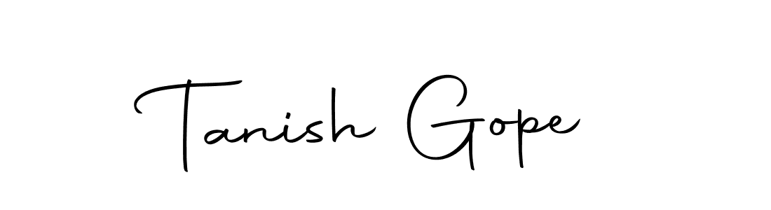 Once you've used our free online signature maker to create your best signature Autography-DOLnW style, it's time to enjoy all of the benefits that Tanish Gope name signing documents. Tanish Gope signature style 10 images and pictures png