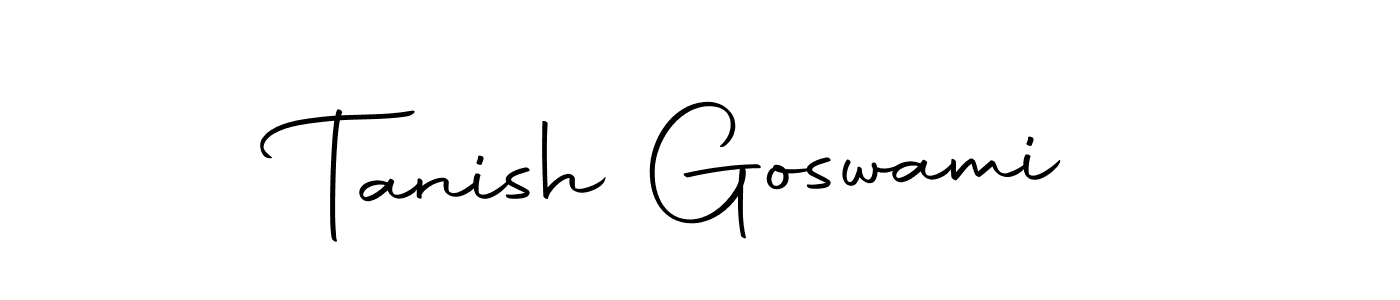 Use a signature maker to create a handwritten signature online. With this signature software, you can design (Autography-DOLnW) your own signature for name Tanish Goswami. Tanish Goswami signature style 10 images and pictures png