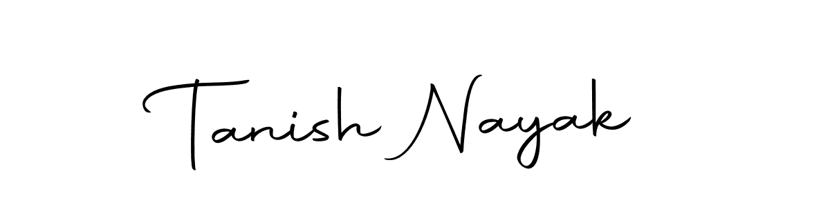 Similarly Autography-DOLnW is the best handwritten signature design. Signature creator online .You can use it as an online autograph creator for name Tanish Nayak. Tanish Nayak signature style 10 images and pictures png