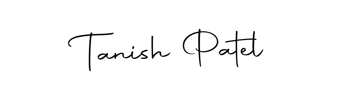 Tanish Patel stylish signature style. Best Handwritten Sign (Autography-DOLnW) for my name. Handwritten Signature Collection Ideas for my name Tanish Patel. Tanish Patel signature style 10 images and pictures png