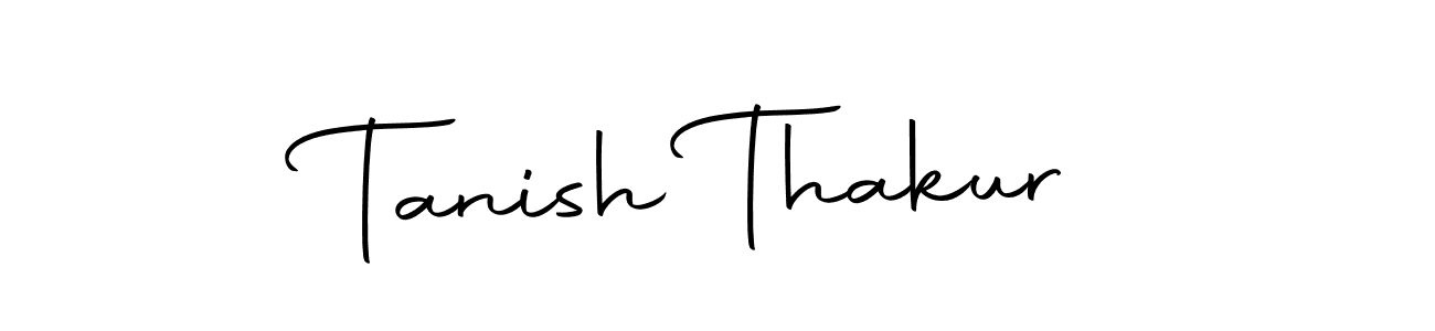 How to make Tanish Thakur signature? Autography-DOLnW is a professional autograph style. Create handwritten signature for Tanish Thakur name. Tanish Thakur signature style 10 images and pictures png