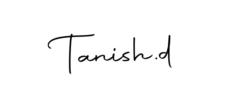 How to Draw Tanish.d signature style? Autography-DOLnW is a latest design signature styles for name Tanish.d. Tanish.d signature style 10 images and pictures png