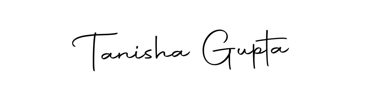 Make a beautiful signature design for name Tanisha Gupta. With this signature (Autography-DOLnW) style, you can create a handwritten signature for free. Tanisha Gupta signature style 10 images and pictures png