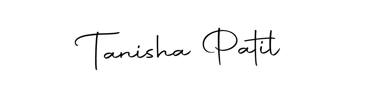 Tanisha Patil stylish signature style. Best Handwritten Sign (Autography-DOLnW) for my name. Handwritten Signature Collection Ideas for my name Tanisha Patil. Tanisha Patil signature style 10 images and pictures png