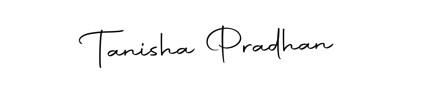 You should practise on your own different ways (Autography-DOLnW) to write your name (Tanisha Pradhan) in signature. don't let someone else do it for you. Tanisha Pradhan signature style 10 images and pictures png