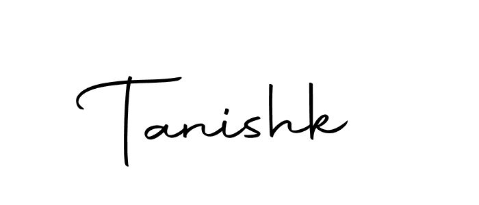 How to make Tanishk signature? Autography-DOLnW is a professional autograph style. Create handwritten signature for Tanishk name. Tanishk signature style 10 images and pictures png