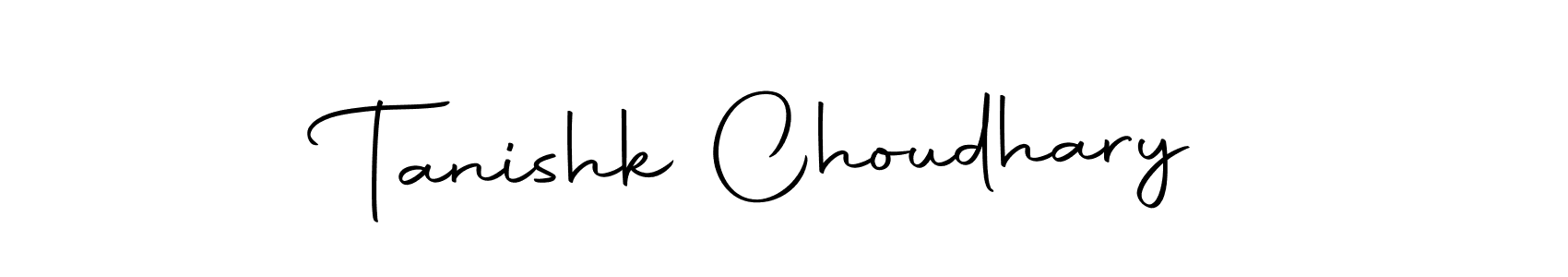 Use a signature maker to create a handwritten signature online. With this signature software, you can design (Autography-DOLnW) your own signature for name Tanishk Choudhary. Tanishk Choudhary signature style 10 images and pictures png