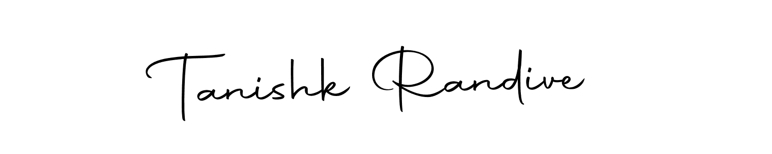 Create a beautiful signature design for name Tanishk Randive. With this signature (Autography-DOLnW) fonts, you can make a handwritten signature for free. Tanishk Randive signature style 10 images and pictures png