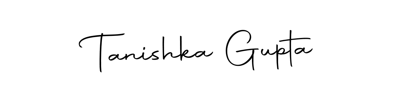 Make a beautiful signature design for name Tanishka Gupta. With this signature (Autography-DOLnW) style, you can create a handwritten signature for free. Tanishka Gupta signature style 10 images and pictures png