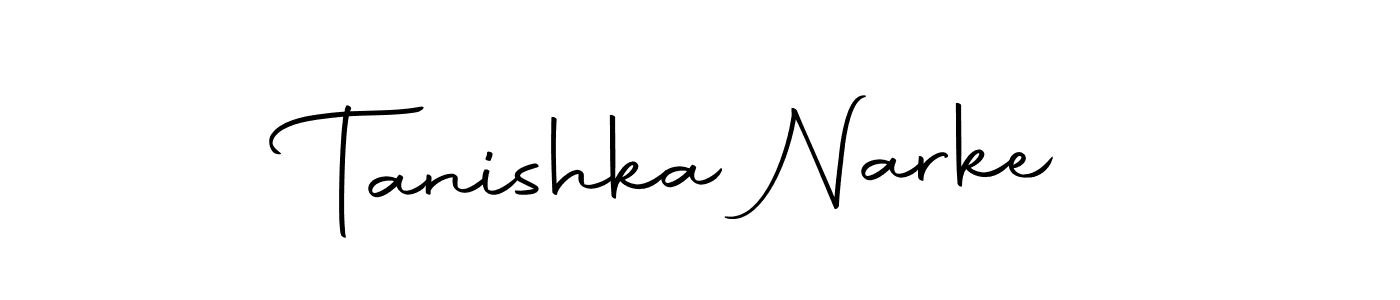 The best way (Autography-DOLnW) to make a short signature is to pick only two or three words in your name. The name Tanishka Narke include a total of six letters. For converting this name. Tanishka Narke signature style 10 images and pictures png