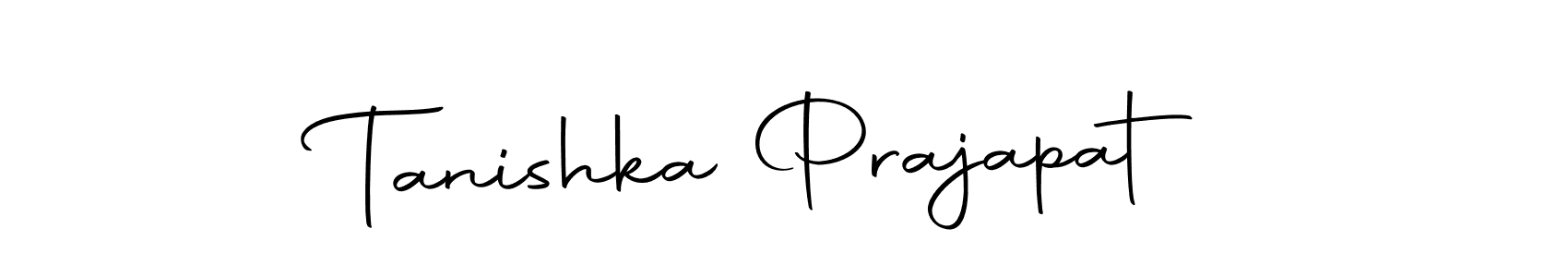 Tanishka Prajapat stylish signature style. Best Handwritten Sign (Autography-DOLnW) for my name. Handwritten Signature Collection Ideas for my name Tanishka Prajapat. Tanishka Prajapat signature style 10 images and pictures png