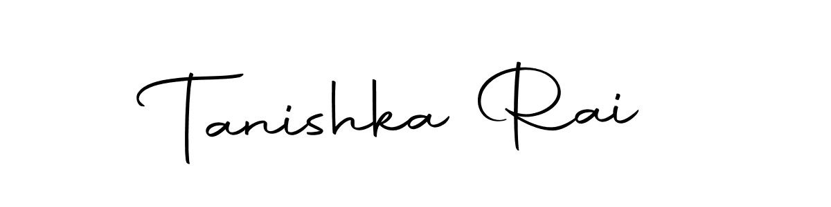 Make a beautiful signature design for name Tanishka Rai. With this signature (Autography-DOLnW) style, you can create a handwritten signature for free. Tanishka Rai signature style 10 images and pictures png