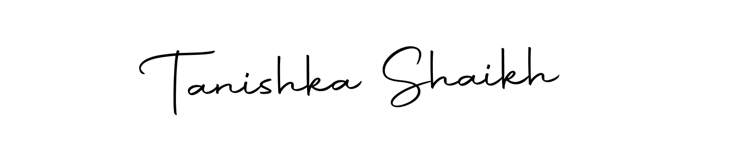 Similarly Autography-DOLnW is the best handwritten signature design. Signature creator online .You can use it as an online autograph creator for name Tanishka Shaikh. Tanishka Shaikh signature style 10 images and pictures png