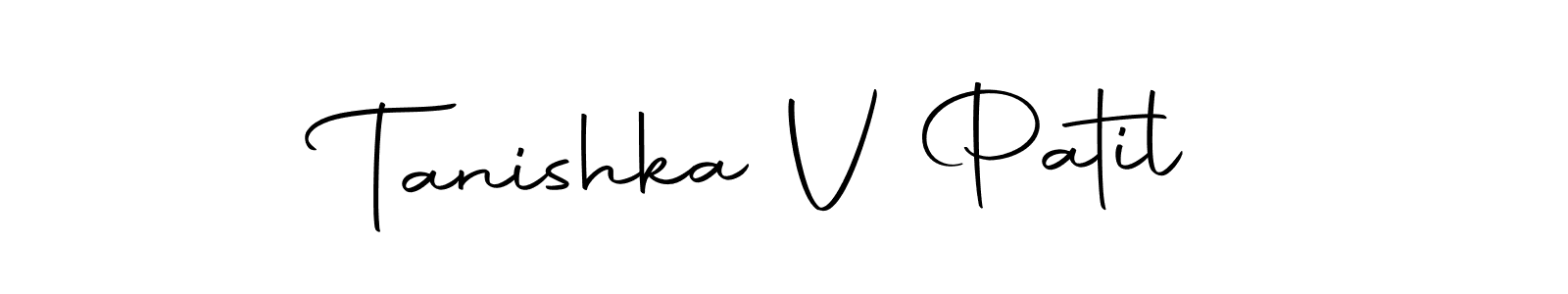 Here are the top 10 professional signature styles for the name Tanishka V Patil. These are the best autograph styles you can use for your name. Tanishka V Patil signature style 10 images and pictures png