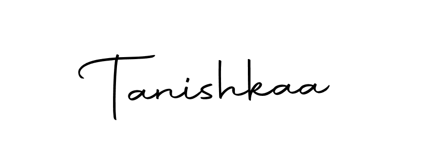 Make a beautiful signature design for name Tanishkaa. With this signature (Autography-DOLnW) style, you can create a handwritten signature for free. Tanishkaa signature style 10 images and pictures png