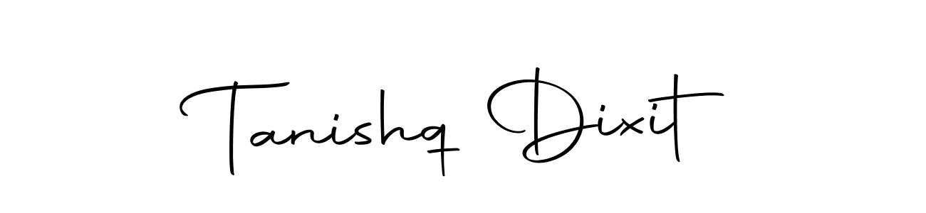 You should practise on your own different ways (Autography-DOLnW) to write your name (Tanishq Dixit) in signature. don't let someone else do it for you. Tanishq Dixit signature style 10 images and pictures png