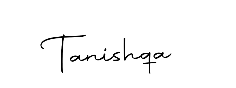 Create a beautiful signature design for name Tanishqa. With this signature (Autography-DOLnW) fonts, you can make a handwritten signature for free. Tanishqa signature style 10 images and pictures png