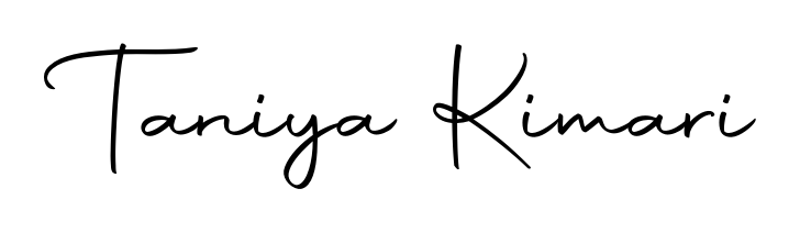 Taniya Kimari stylish signature style. Best Handwritten Sign (Autography-DOLnW) for my name. Handwritten Signature Collection Ideas for my name Taniya Kimari. Taniya Kimari signature style 10 images and pictures png