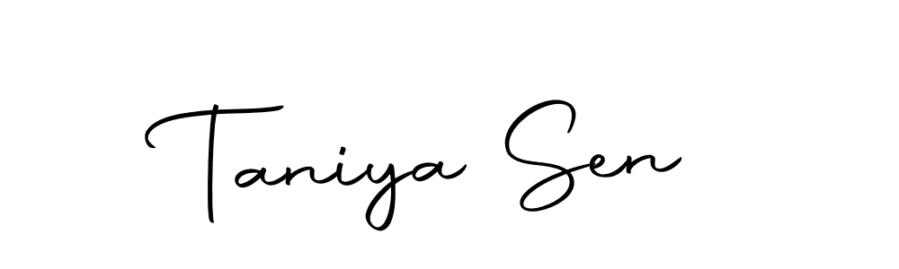 if you are searching for the best signature style for your name Taniya Sen. so please give up your signature search. here we have designed multiple signature styles  using Autography-DOLnW. Taniya Sen signature style 10 images and pictures png